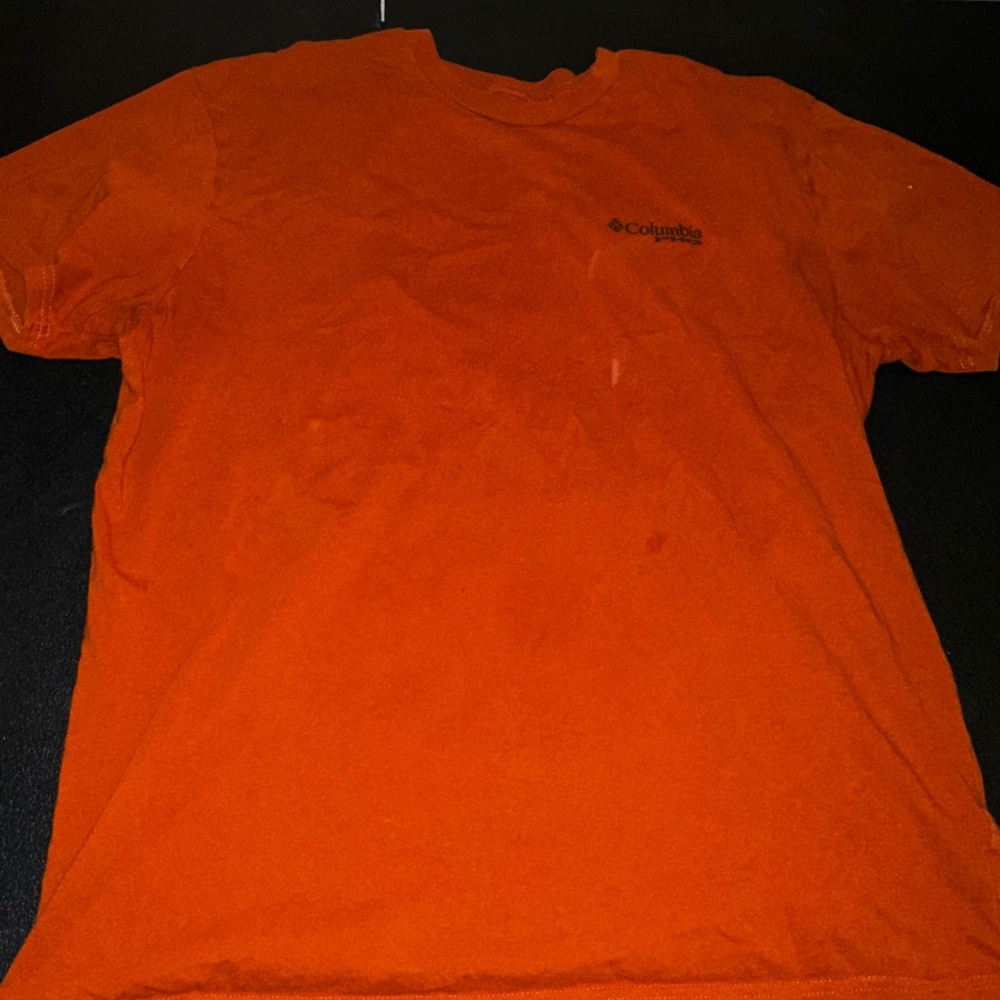 Columbia Men's Vibrant Orange Tee